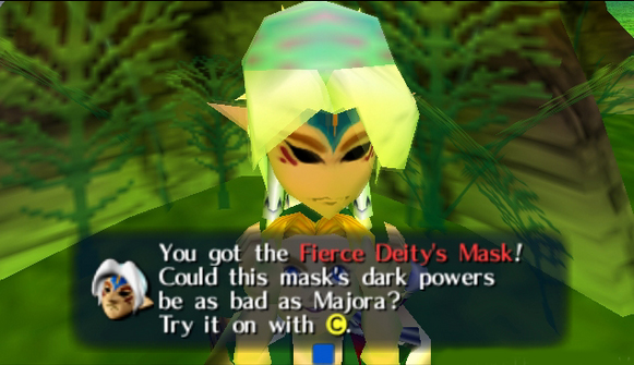 Fierce Deity's Mask